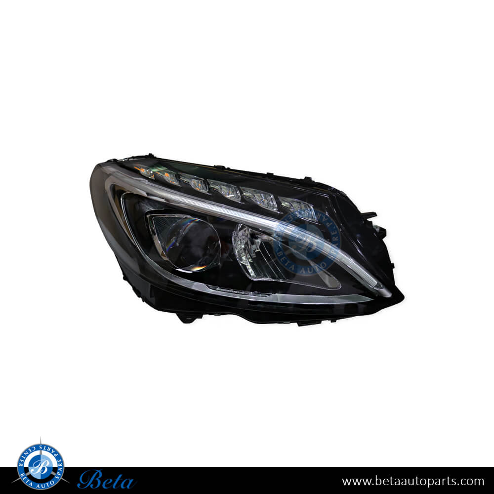Right Side Headlamp Static LED for Mercedes C-Class W205 2015-2018 models, Part Number 2059067403 Right Side Headlamp Static LED for Mercedes C-Class W205 2015-2018 models, Part Number 2059067403